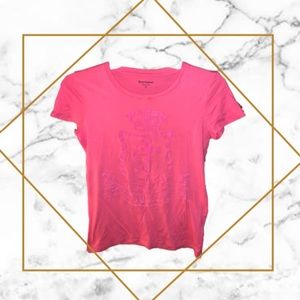 💗Juicy Couture Womens Pink Short Sleeved Top